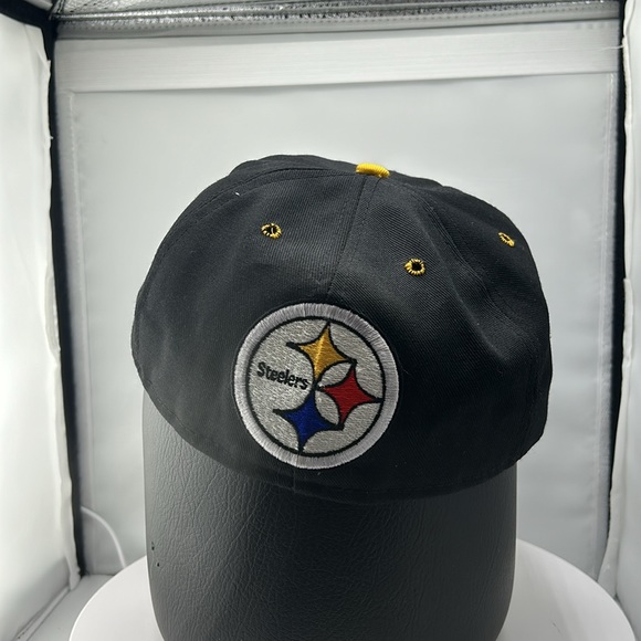 Vintage Pittsburgh steelers annco fitted size 7 5/8 - Picture 4 of 9